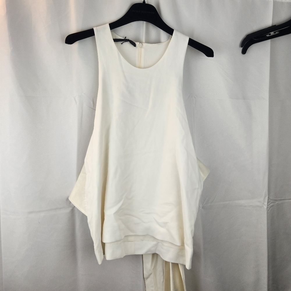 Haider Ackermann Runway White Coronus Drape Top size 8(40) BNWT - Picture 5 of 14